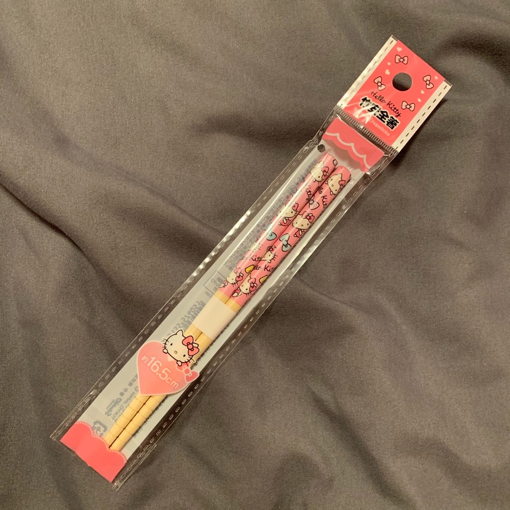 Hello Kitty small chopsticks ohashi from Japan NWT